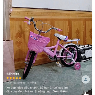 Xe đạp cho bé gái Jinbao