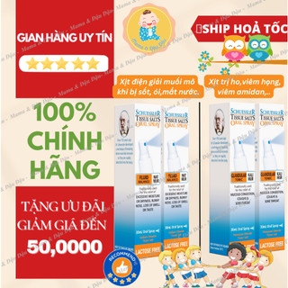 Xịt họng điện giải nat mur / xịt họng viêm hong kali mur