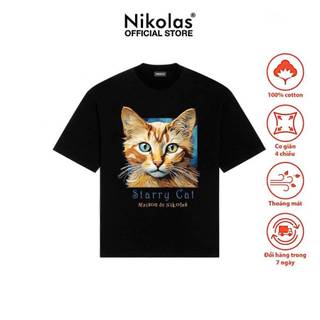 Áo thun trẻ em nikolas 100% cotton m6 tee
