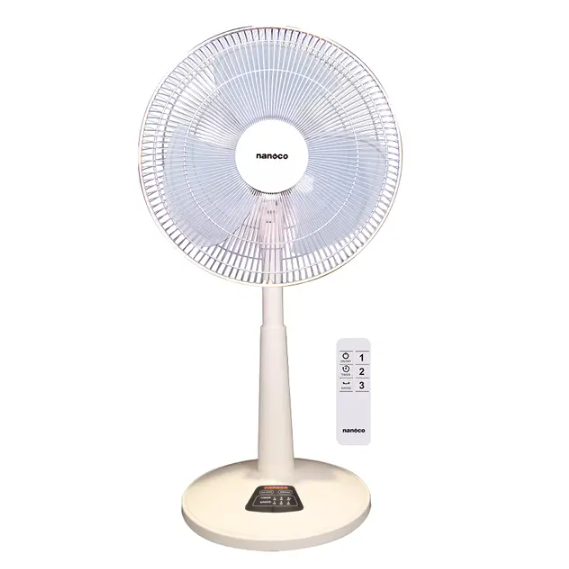 Quạt lửng Nanoco model NLF1624RC (màu xanh, màu beige - 3 chế độ gió - công suất 47W)