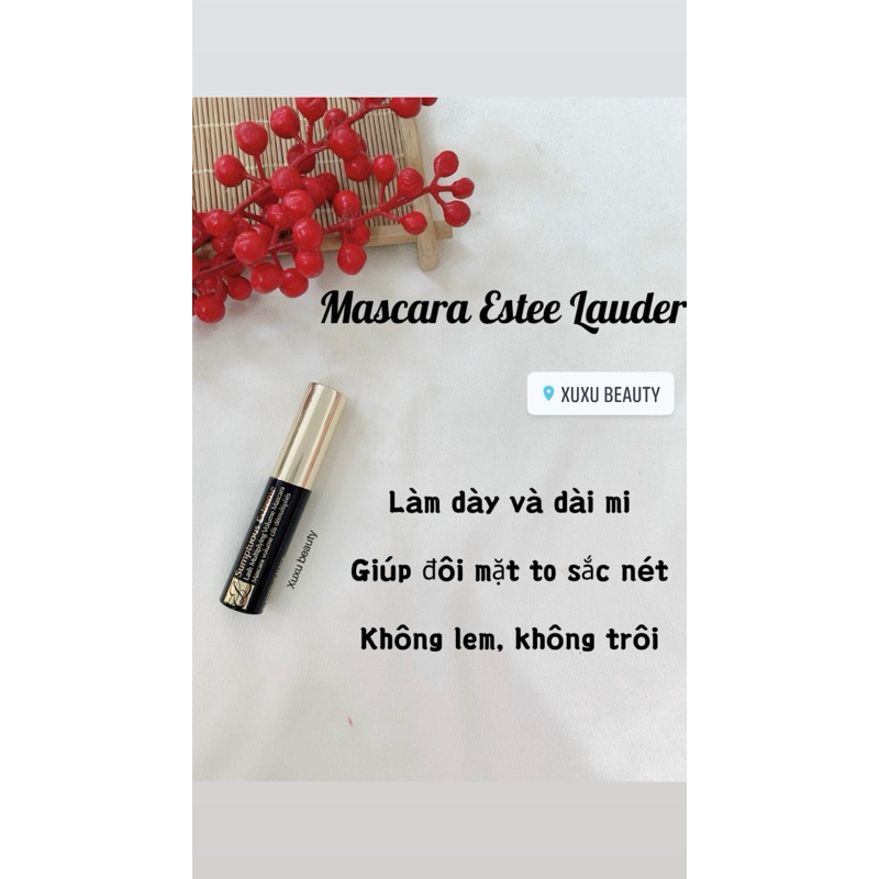 Mascara Estee Lauder Sumptuous Extreme 01 Black Tách set