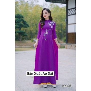 Bộ áo dài tây thi cao cấp, kèm quần