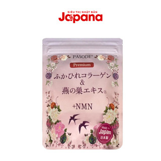 Viên uống Collagen tươi + chiết xuất tổ yến Nhật Pasode 30 viên