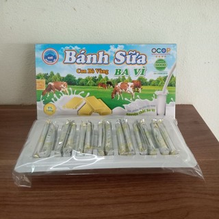 Bánh sữa ba vì đặc sản bánh sữa ba vì hộp xanh truyền thống khánh yên ba vì