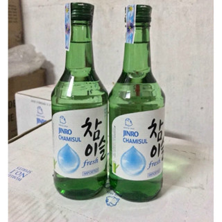 Soju Hàn Quốc Jinro Chamisul 360ml-Vị  Truyền Thống