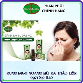 8ml dung dịch xoang mũi dạ thảo liên giải quyết các vấn đề xoang, bảo vệ đường hô hấp - hn