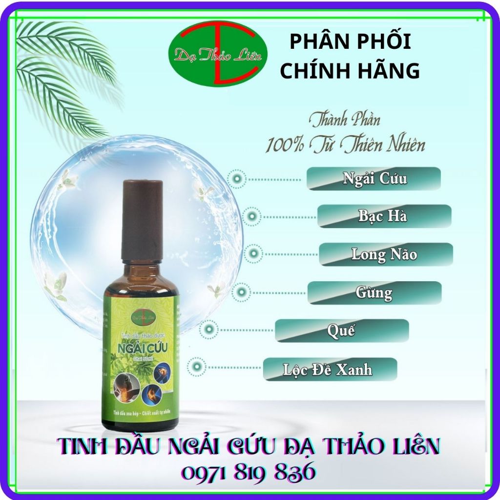 Tinh Dầu Ngải Cứu Dạ Thảo Liên 50ml