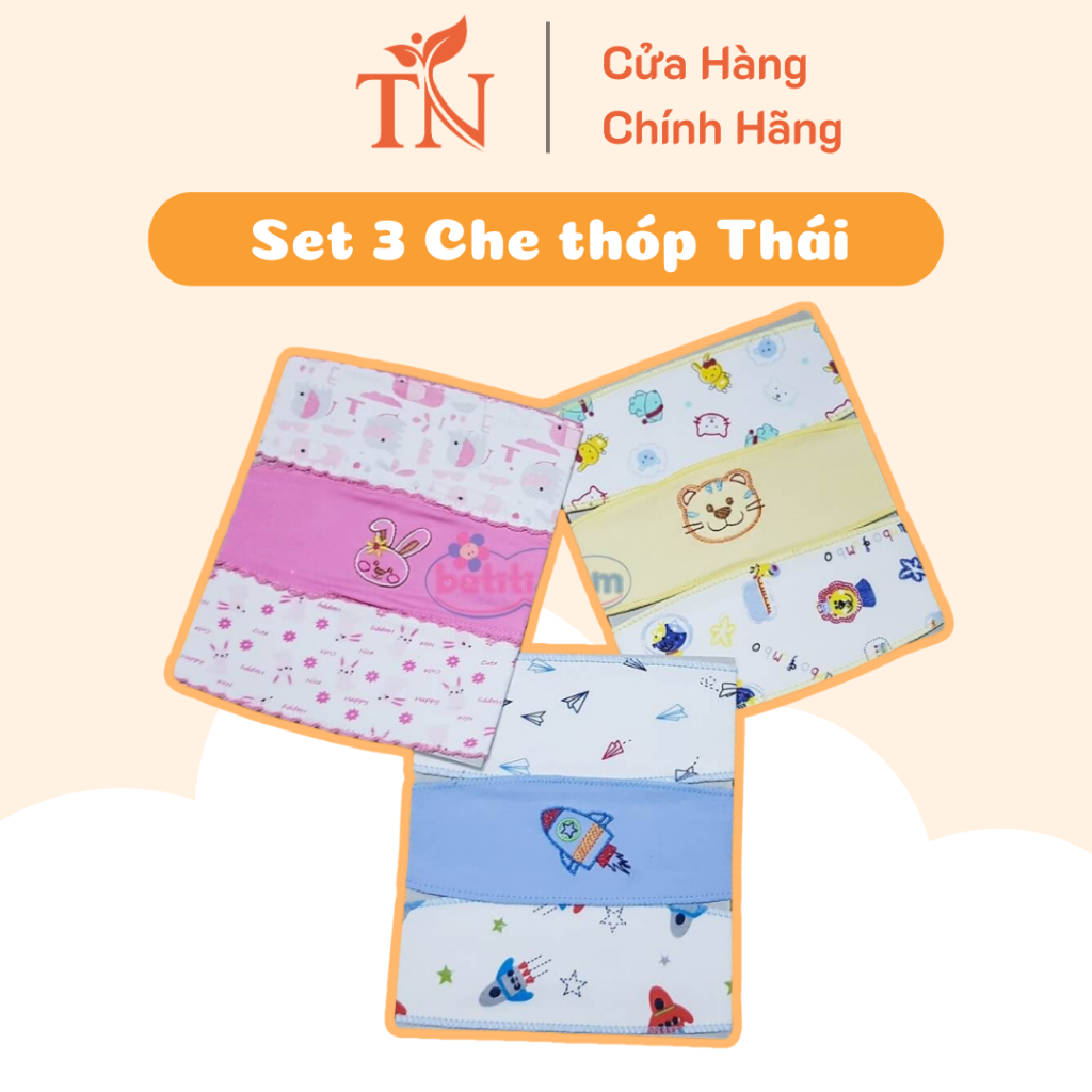 Che thóp Thái set 3 chiếc