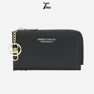 Ví nữ mini cầm tay Weichen đựng tiền thẻ card có móc khoá đẹp cao cấp Tina Shop W184