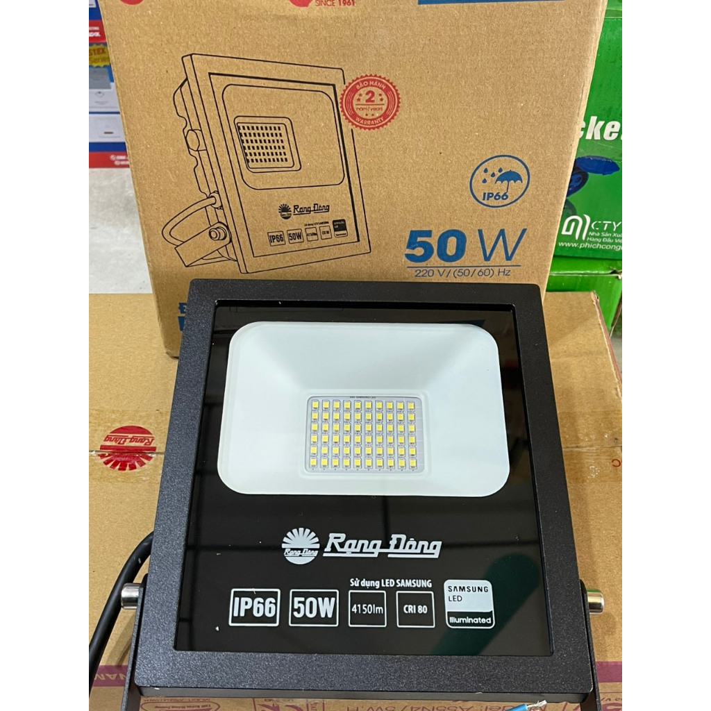 Đèn Pha LED 50W DCP06L 50W chính hãng rạng đông