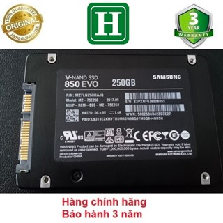 Ổ cứng SSD 120GB 250GB 480GB 500GB Samsung siêu bền và ổn định hàng chính hãng bảo hành 3 năm