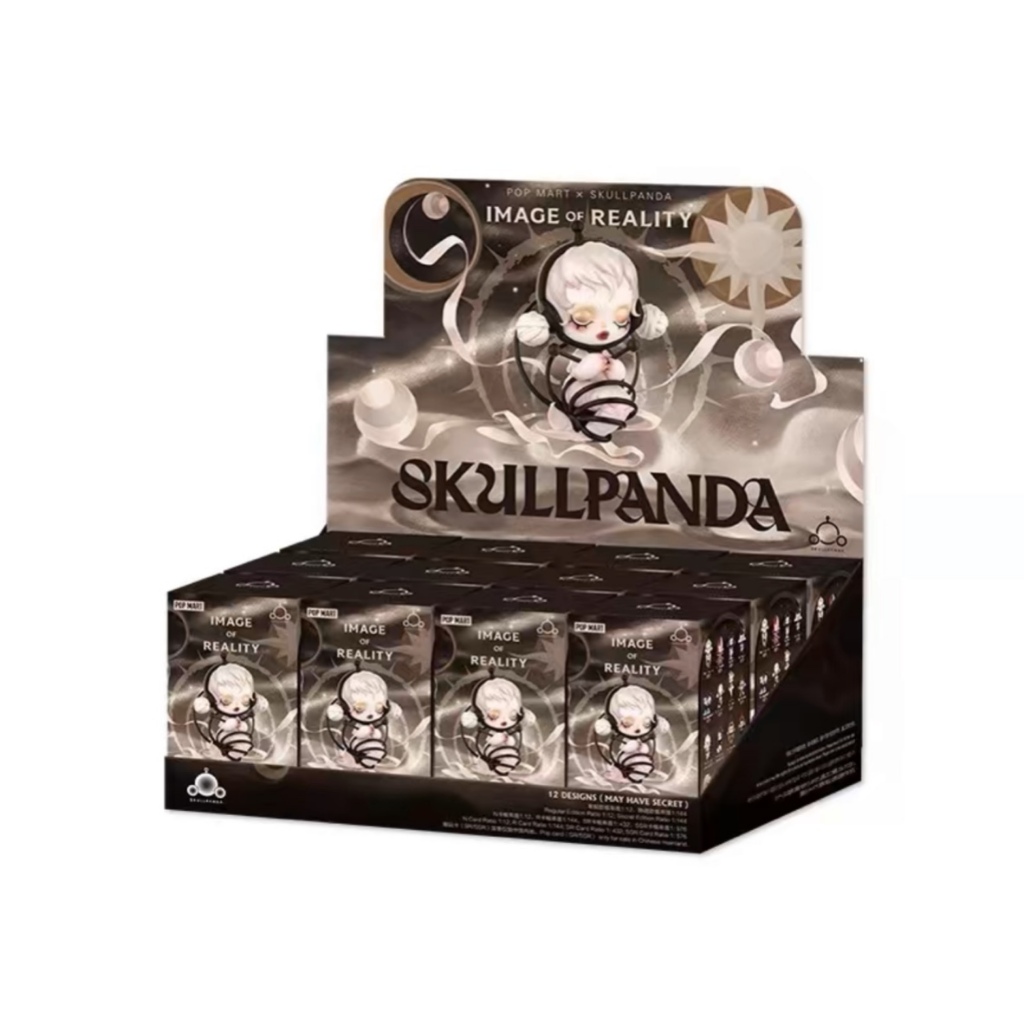 SẴN[12 hộp blind box] Skullpanda Image Of Reality - hàng chính hãng
