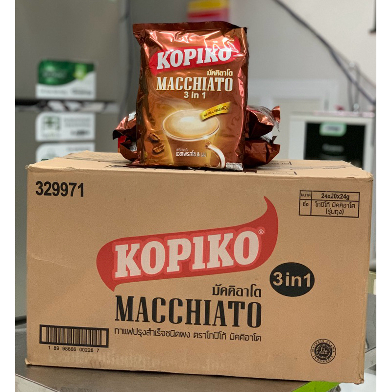 Cà phê sữa hoà tan Kopiko 480g 20 gói
