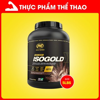 Thực phẩm bổ sung PVL  Iso gold 5lbs