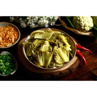 1kg Dưa Muối Chua vàng giòn thơm theo vị Bắc - Hút chân không để tủ lạnh ăn được lâu