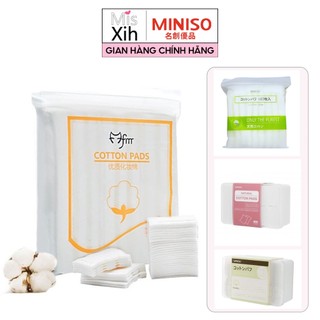 Bông tẩy trang miniso, pad mèo 475 miếng - miss xinh