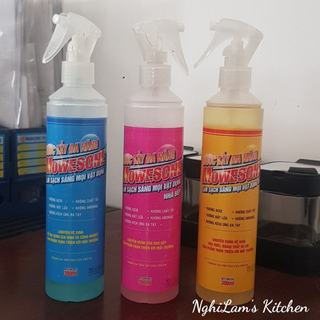 Chai xịt tẩy rửa đa năng mowesone 300ml