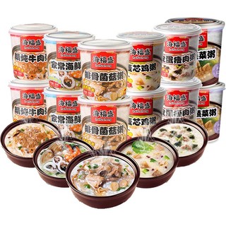 Cháo đông khô 4 vị ăn liền thơm ngon, cháo 4 vị đầy đủ dinh dưỡng cho cả gia đình lựa chọn, có thể làm bữa ăn trong ngày