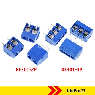 Domino 2p 3p 2 / 3 chân kf301-2p kf301-3p 5.08mm - 300v/16a