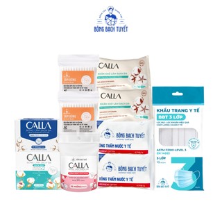  - Combo 10 quà: 2 khăn khô, 2 tăm bông, 3 bông tẩy trang, khẩu trang