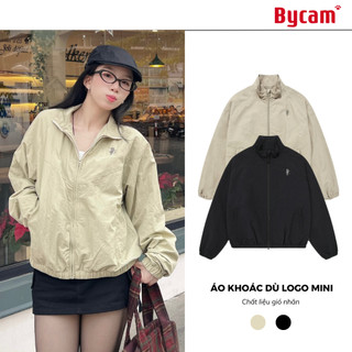 Áo Khoác Dù Logo Mini Basic Đường Phố Âu Mỹ 𝘽𝙮𝙘𝙖𝙢𝙘𝙖𝙢