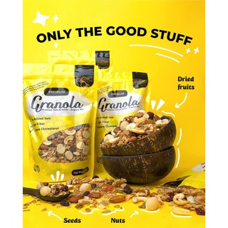 OLABEN Ngũ cốc dinh dưỡng Premium Granola Vị Mật Ong Vanila