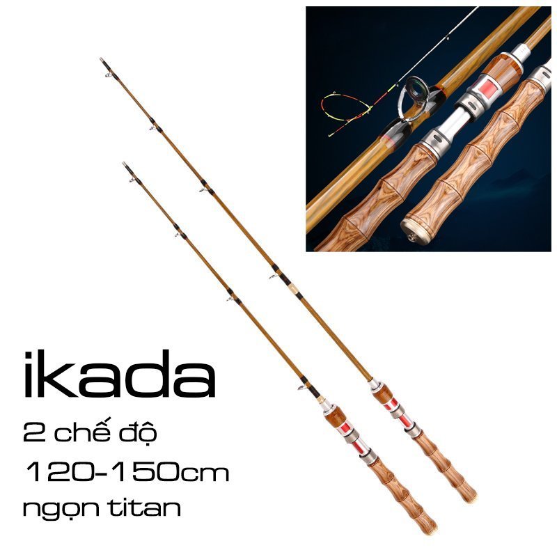 Cần Câu Lure ikada 2 Chế Độ 120cm-150cm - CL2K098