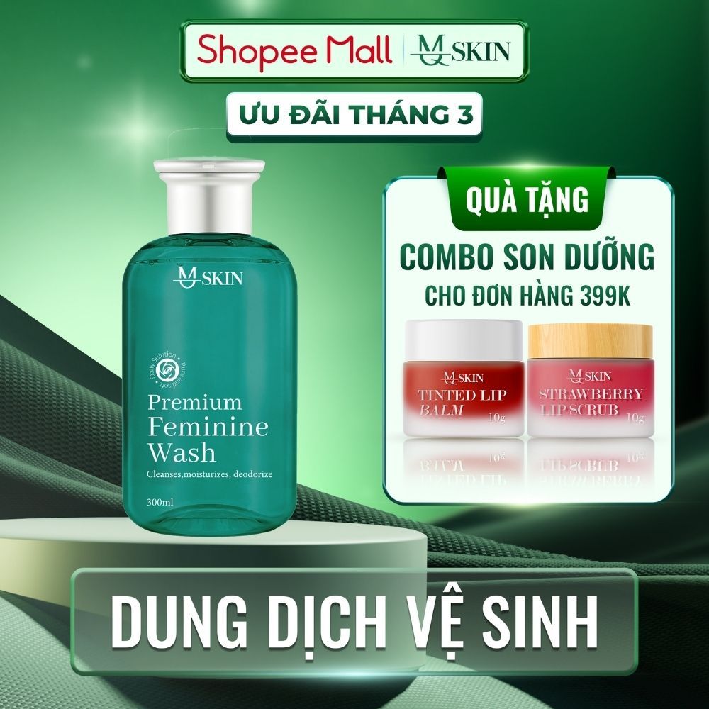 ( Chính Hãng ) Dung Dịch Vệ Sinh Chiết Suất Lá Trầu Không MQ SKIN - Pr