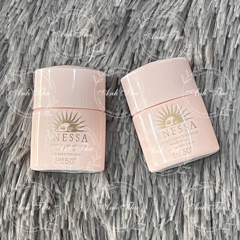 Kem chống nắng Minisize Anessa Mild Milk SPF50 cho da nhạy cảm 12ml
