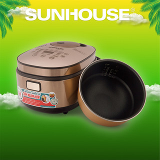Nồi cơm điện cao tần 1.5l sunhouse mama shd8955 - bảo hành chính hãng 24 tháng