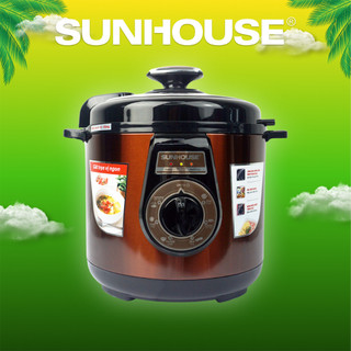 Nồi áp suất điện đa năng 6L SUNHOUSE SHD1562 - Bảo hành chính hãng 12 tháng