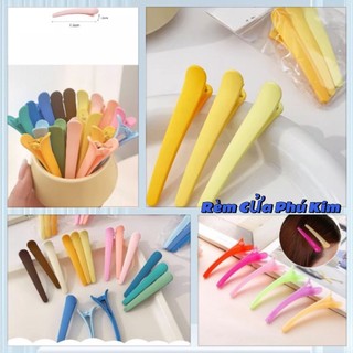 Kẹp tóc mẫu mỏ vịt nhiều màu pastel ak39