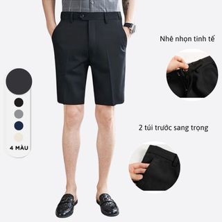 Quần Short Nam Tây Âu Cao Cấp Gozin Official, Quần Nam Vải Co Giãn, Form Chuẩn,Dễ Phối Đồ -JA04