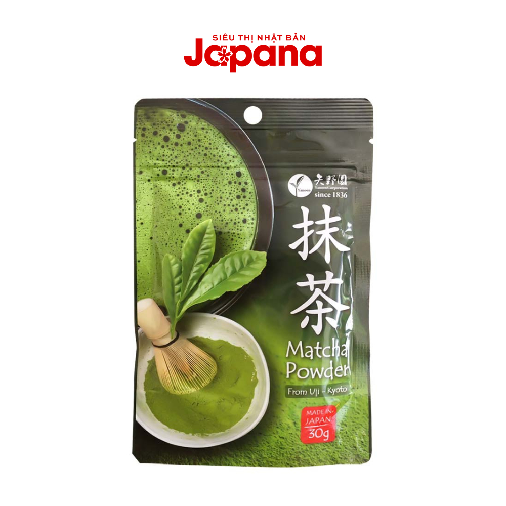 Bột trà xanh Yanoen Matcha 30g