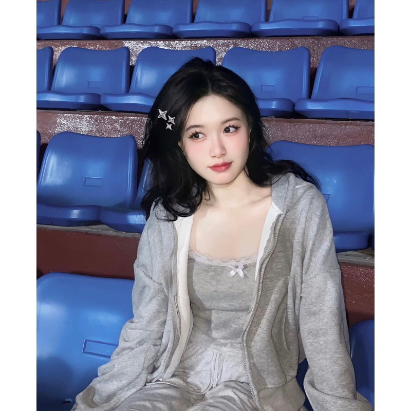 Áo Hai Dây Nữ Đính Nơ Ren Dáng crotop hot mùa hè - R12 | BigBuy360 - bigbuy360.vn