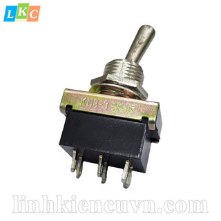 Công tắc gạt 6 chân kn3-3 3a 220v