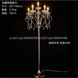 ❤ đèn cây đứng 6 đầu trang trí ❤