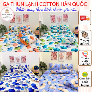 Ga nệm in 3D thun lạnh Hàn Quốc siêu mát lạnh