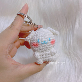 Móc khoá len cinnamoroll mini full body