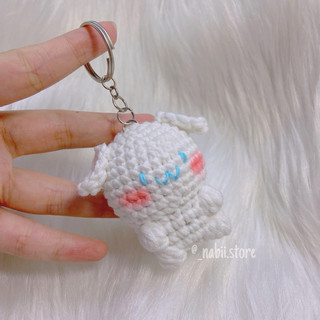 MÓC KHOÁ LEN CINNAMOROLL MINI FULL BODY