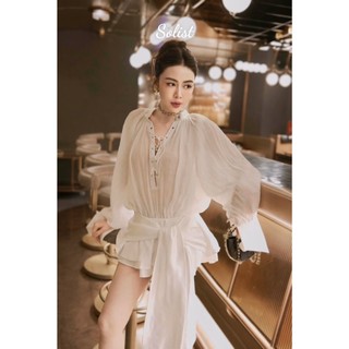 VÁY TƠ ĐAN DÂY TẦNG TIỂU THƯ