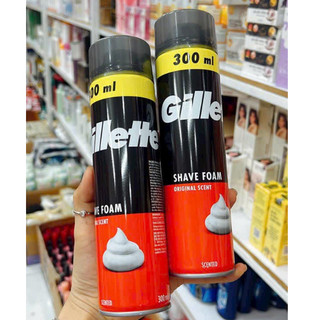 Bọt cạo râu Gillette Schiuma 300ml xuất xứ Mỹ