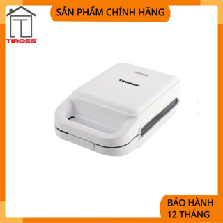 Kẹp nướng điện Sandwich Tiross TS9658, kép nướng bánh mì - Bảo hành chính hãng 12 tháng