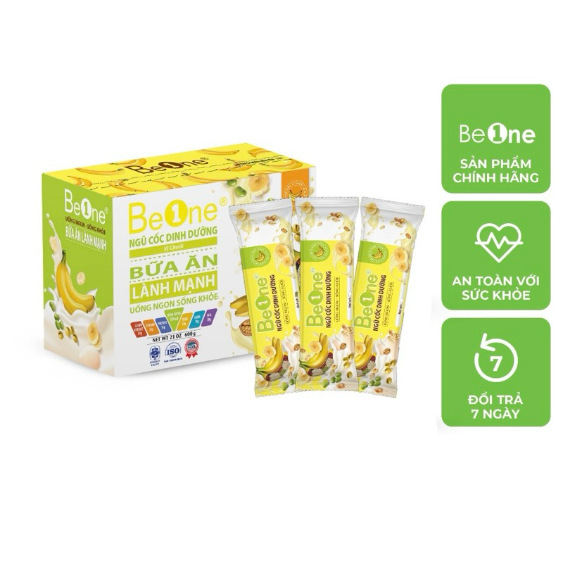 Ngũ cốc  beone vị  chuối hộp 5gói