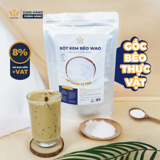 Bột Kem Béo WAO pha trà sữa béo ngậy thơm ngon