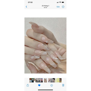 Nailbox thiết kế theo mẫu khách gửi