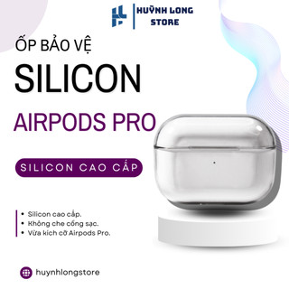 Ốp trong suốt bảo vệ Airpods Pro