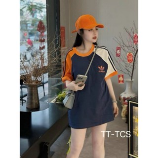 Áo thun tay nữ lỡ form rộng chất cotton khô 3158 ( 3 CÁNH) phong cách Hàn Quốc SANI M1458
