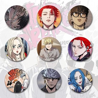 Huy hiệu WIND BREAKER in hình manhwa anime phụ kiện cài balo tiện lợi