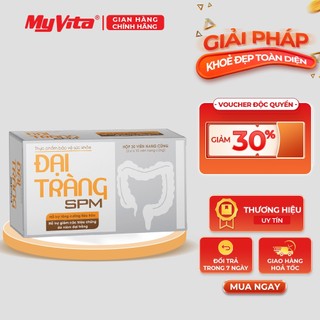 Viên uống đại tràng SPM MyVita giảm đau chướng bụng, rối loạn tiêu hóa hộp 30 viên
